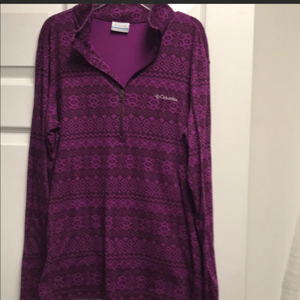 🎉🎉🎉🎉Columbia quarter zip long sleeve shirt
